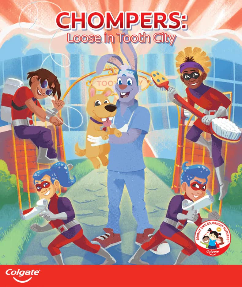 Chompers: Loose in Tooth City storybook