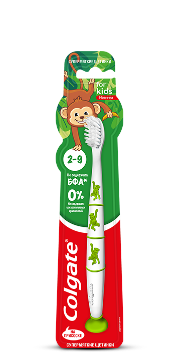 Зубная щетка Colgate For Kids 2-9