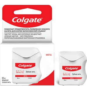 Зубная Нить Colgate® Optic White®
