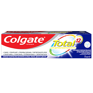 Colgate® Total® 12 Профессиональная Отбеливающая
