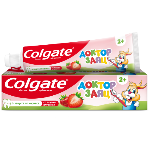 Colgate® Доктор Заяц Со Вкусом Клубники