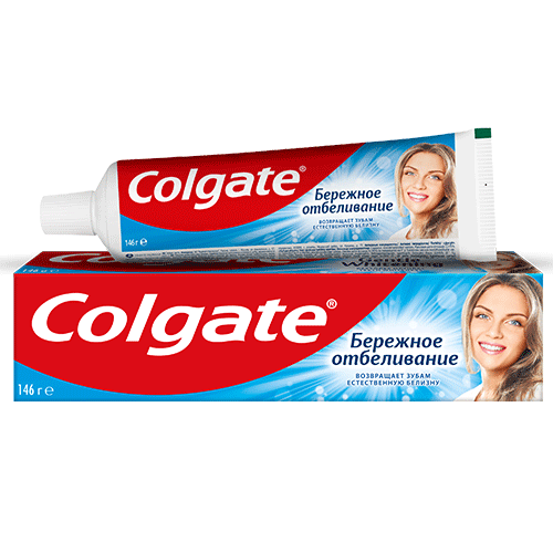 Colgate® Зубная паста Бережное Отбеливание