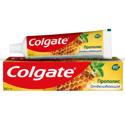 Colgate® Прополис Отбеливающая