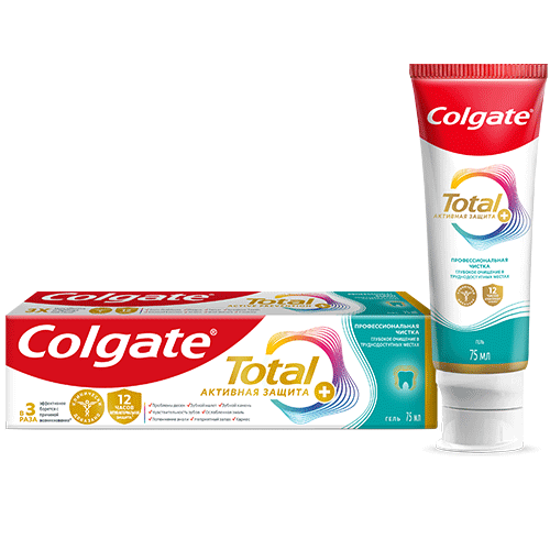 Гель Для Чистки Зубов Colgate® Total® 12 Профессиональная Чистка