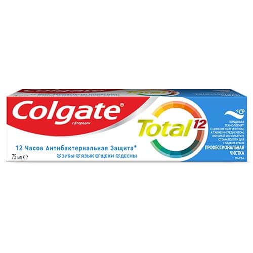 Зубная Паста Colgate® Total® 12 Профессиональная Чистка