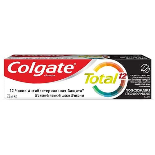 Colgate® Total 12 Профессиональная Глубокое Очищение