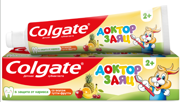Colgate® Доктор Заяц Со Вкусом тутти-фрутти